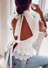White Lace Bohomian Tunic Luna